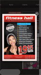 Mobile Screenshot of fitnesshall.de